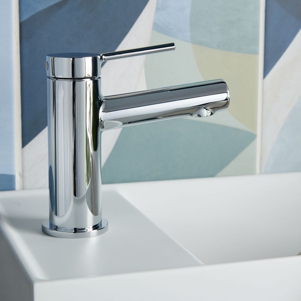 Vado Safari Lever Mini Chrome Mono Basin Mixer With Waste - Lifestyle